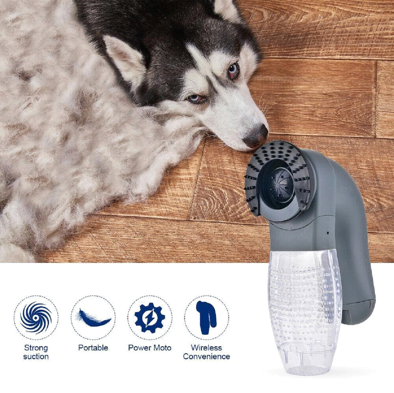 Pet hair vacuum - Pups Calm