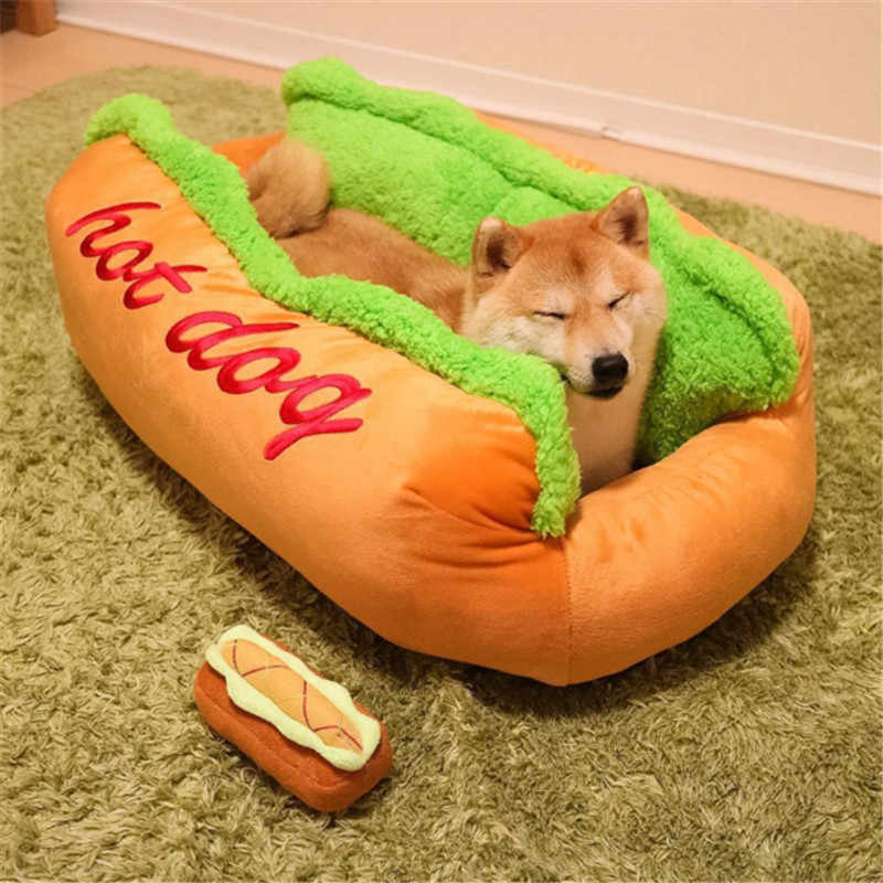Hot dog pet bed - Pups Calm