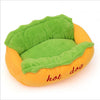 Hot dog pet bed - Pups Calm